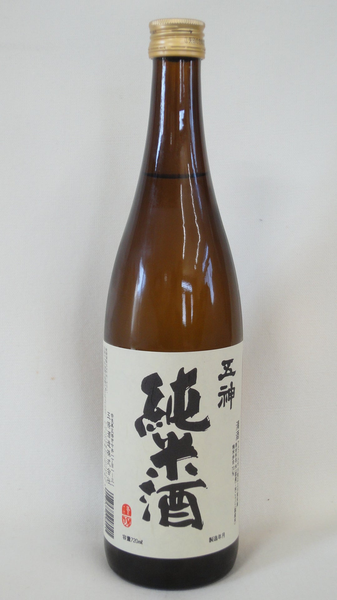 Junmaishu 720ml | 五條酒造 公式オンラインショップ